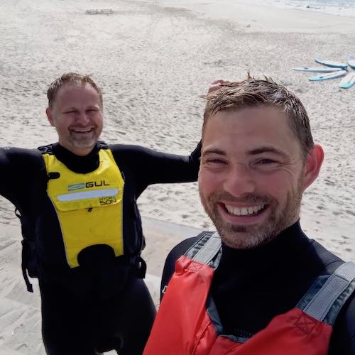 SUP UNDERVISERNE FRA SURF OG NATUR HIRTSHALS -